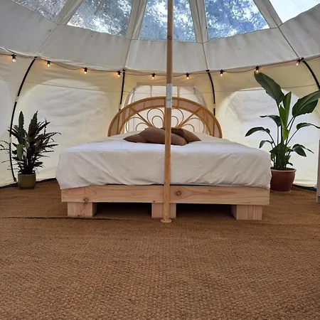 Luxury tent Glampingtelt Telt I Naturens Hjerte Bryrup