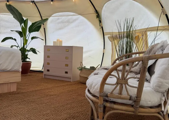 Glampingtelt Telt I Naturens Hjerte Bryrup